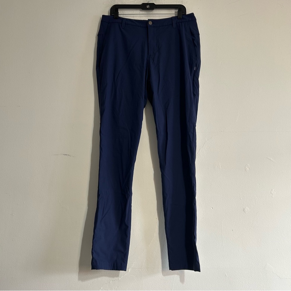 Lululemon Men's Commission Chino Golf Pants Blue Size 34
